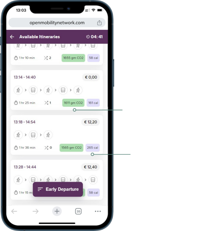 Digital solutions for Mobility - Open Mobility Network